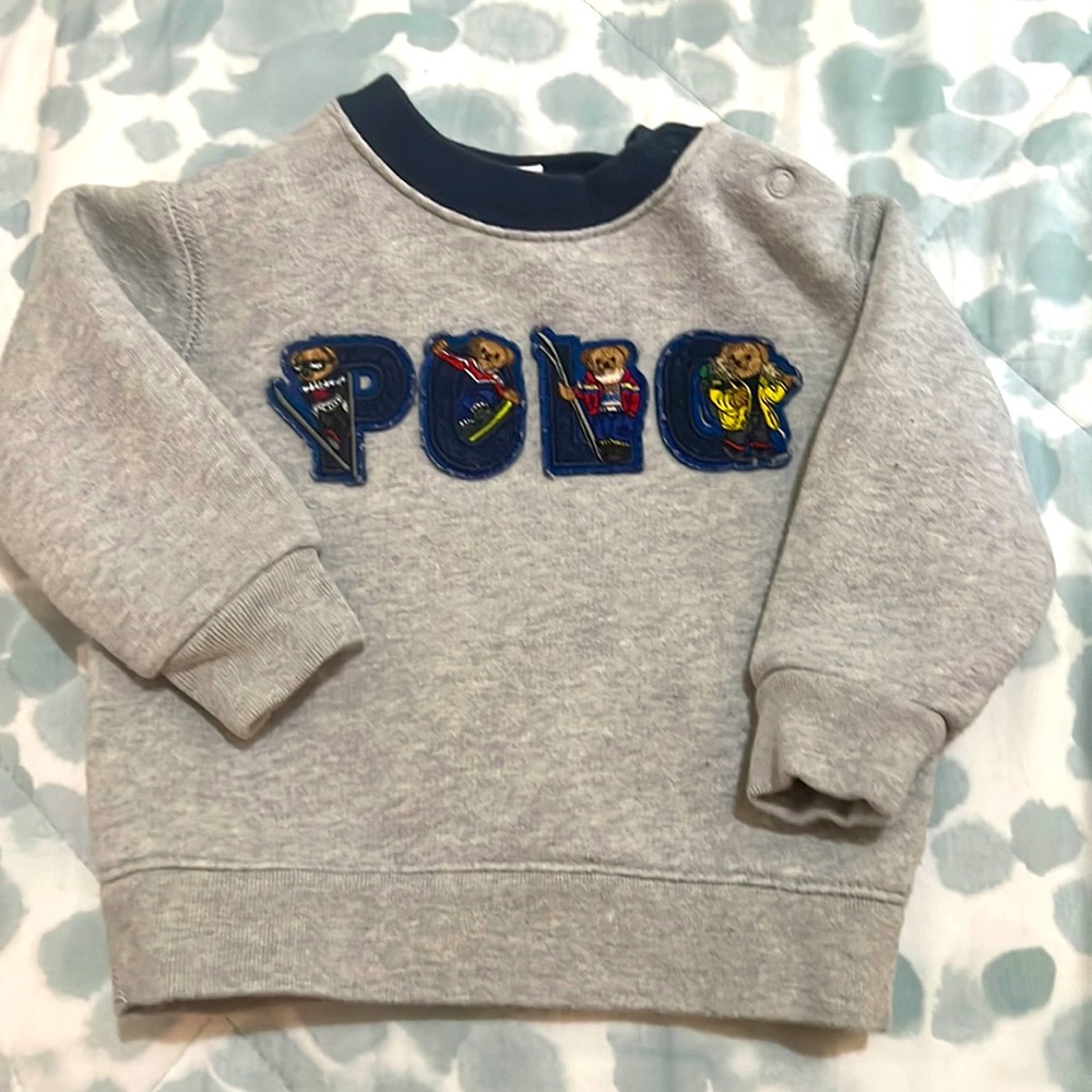 Polo Bear Baby Sweatshirt